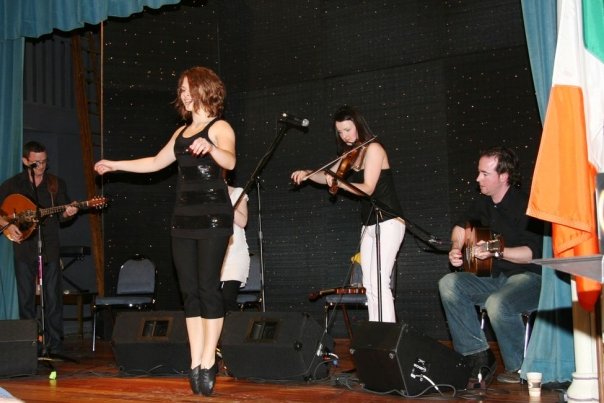 Performing with Julie Fowlis, Eamon Doorley, Jenna Reid, and Tony Byrne